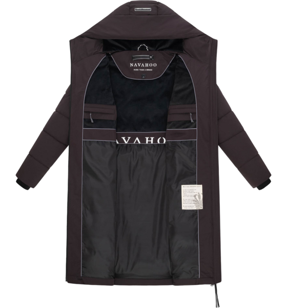 NAVAHOO Women Winterjacket Schokokuss på