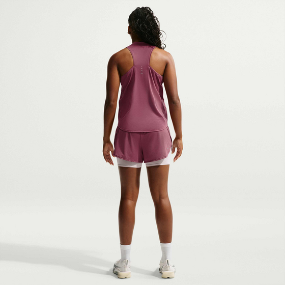 NIKE Women's Dri-fit 2-in-1 Mesh Running Shorts Flow på