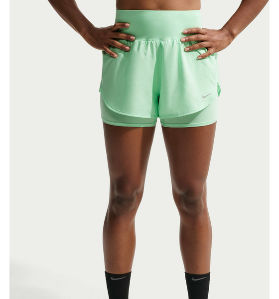 NIKE Women's Dri-fit High-waisted 2-in-1 Running Shorts Flow på