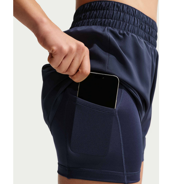 NIKE Women's Dri-fit High-waisted 8cm (approx.) 2-in-1 Shorts One på