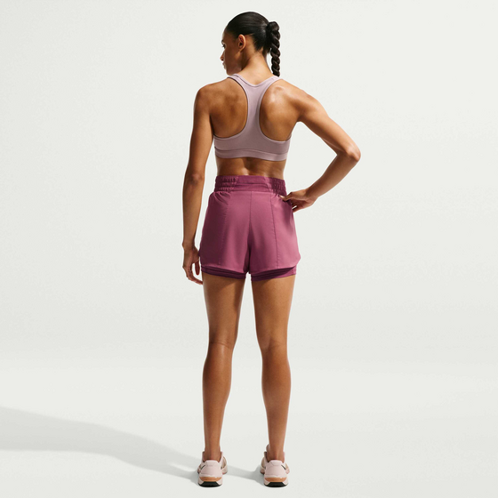 NIKE Women's Dri-fit High-waisted 8cm (approx.) 2-in-1 Shorts One på