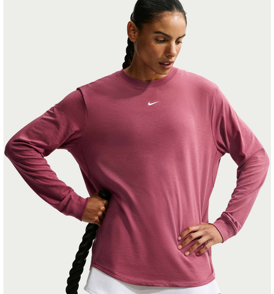 NIKE Women's Dri-fit Long-sleeve Top One Relaxed på