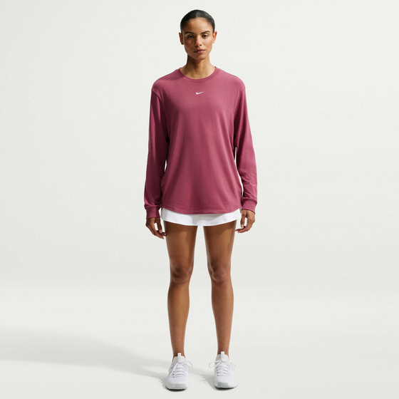 NIKE Women's Dri-fit Long-sleeve Top One Relaxed på
