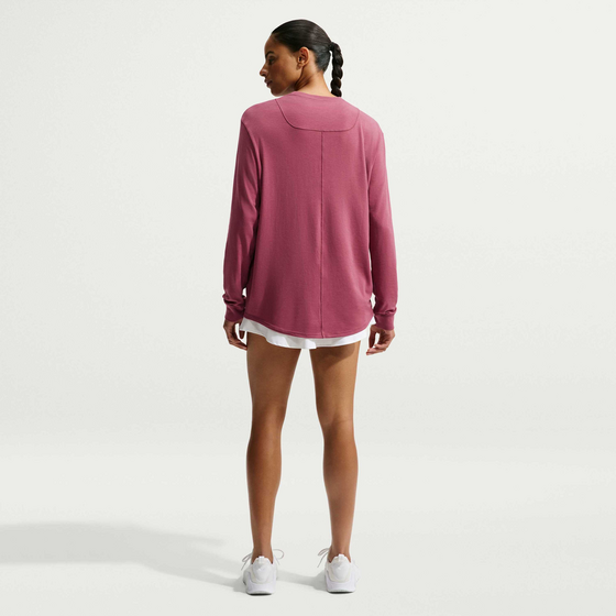 NIKE Women's Dri-fit Long-sleeve Top One Relaxed på