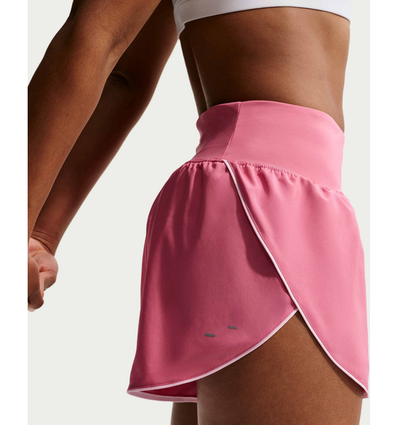 NIKE Women's Dri-fit Mid-rise Brief-lined Running Shorts Tempo Flow Swoosh på