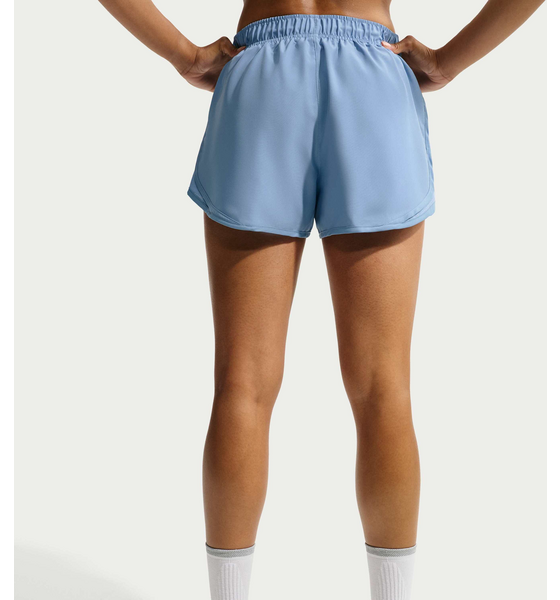 NIKE Women's Dri-fit Mid-rise Brief-lined Running Shorts Tempo på
