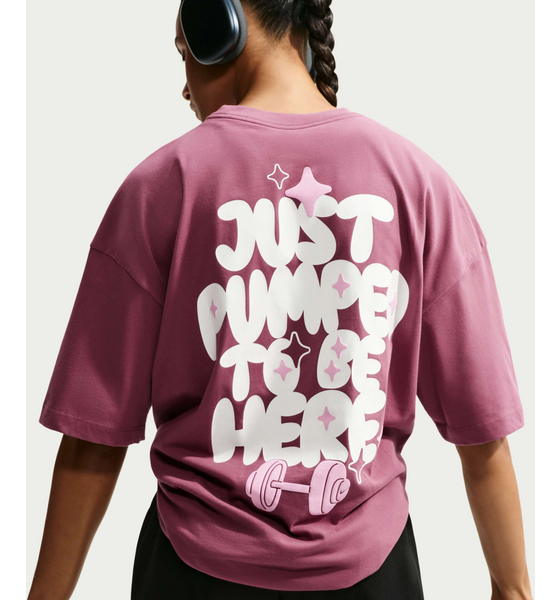 NIKE Women's Dri-fit Oversized T-shirt Nike på