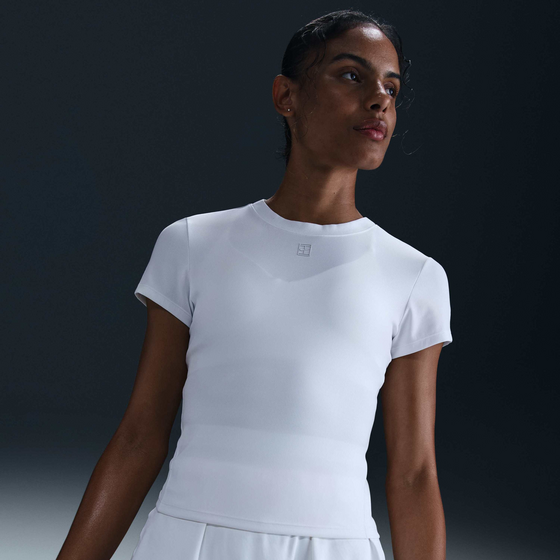 NIKE Women's Dri-fit Short-sleeve Tennis Top Nikecourt Advantage på