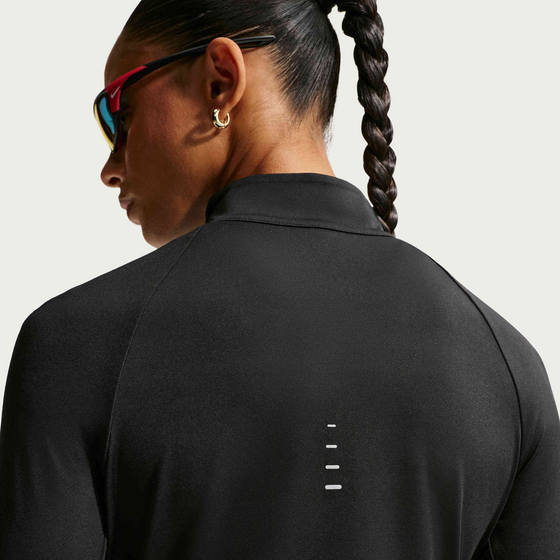 NIKE Women's Dri-fit Uv 1/4-zip Running Top Swift på