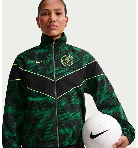 NIKE Women's Football Uv Woven Jacket Nigeria Windrunner på