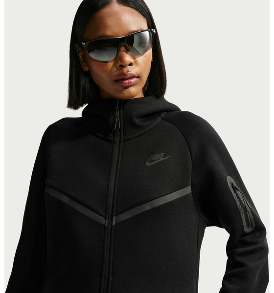 NIKE Women's Full-zip Hoodie Sportswear Tech Fleece Windrunner på