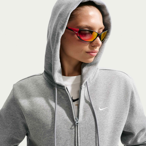 NIKE Women's Full-zip Hoodie Studio Fleece Medium Weight på