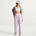 NIKE Women's High-rise Oversized Cuffed Trousers Studio Fleece Medium Weight på