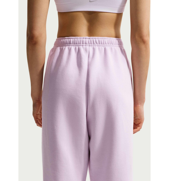 NIKE Women's High-rise Oversized Cuffed Trousers Studio Fleece Medium Weight på