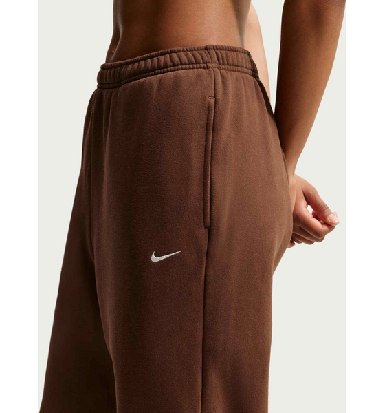 NIKE Women's High-rise Oversized Cuffed Trousers Studio Fleece Medium Weight på