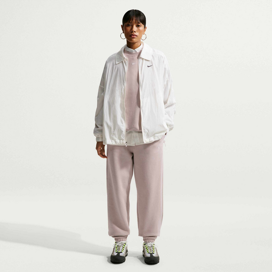 NIKE Women's High-rise Oversized Cuffed Trousers Studio Fleece Medium Weight på