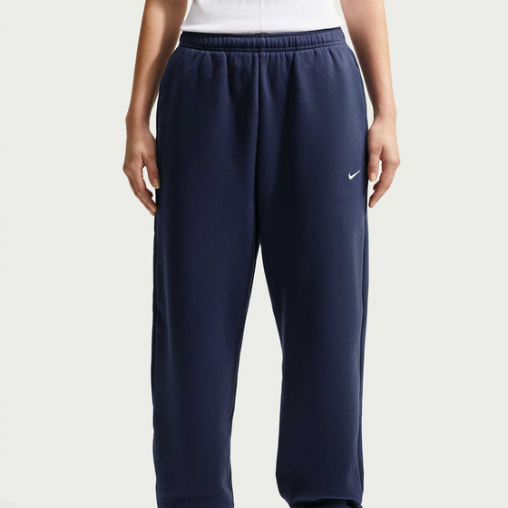 NIKE Women's High-rise Oversized Cuffed Trousers Studio Fleece Medium Weight på