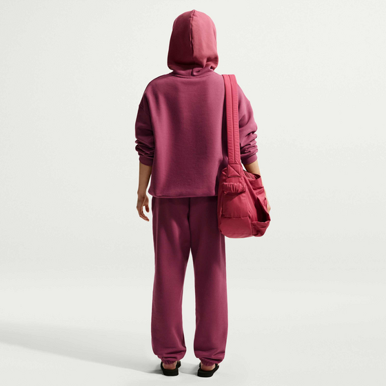 NIKE Women's High-rise Oversized Cuffed Trousers Studio Fleece Medium Weight på