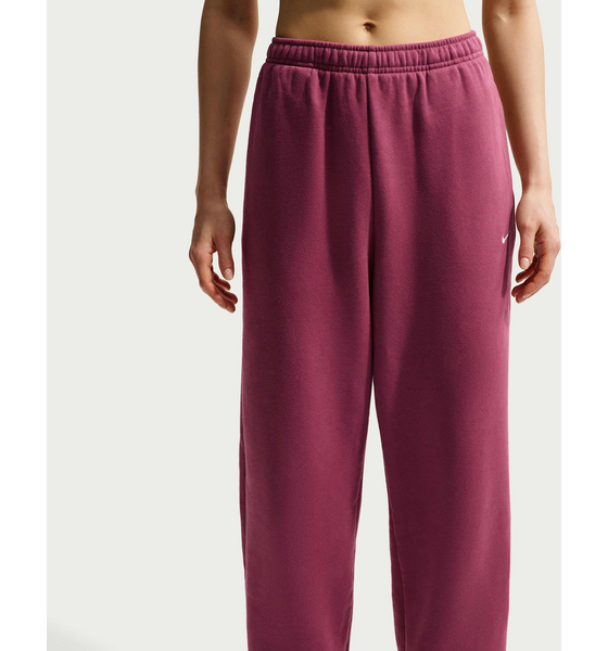 NIKE Women's High-rise Oversized Cuffed Trousers Studio Fleece Medium Weight på