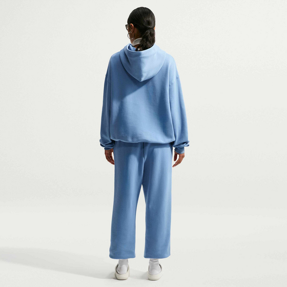 NIKE Women's High-rise Oversized Cuffed Trousers Studio Fleece Medium Weight på