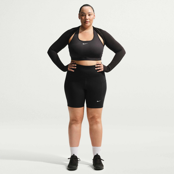 NIKE Women's High-waisted 20cm Biker Shorts With Pockets (plus Size) One på