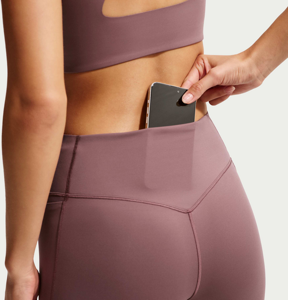 NIKE Women's High-waisted 7/8 Leggings With No Front Seam Universa på