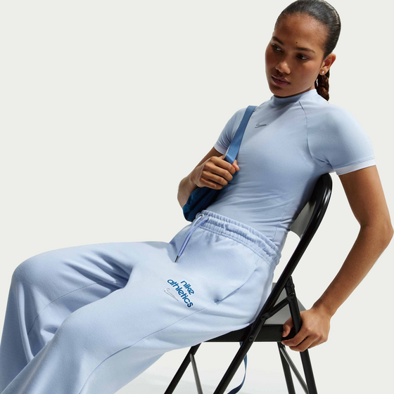 NIKE Women's High-waisted Wide-leg Trousers Sportswear Phoenix Fleece på