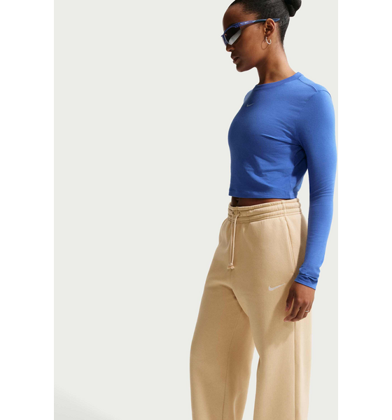NIKE Women's High-waisted Wide-leg Trousers Sportswear Phoenix Fleece på