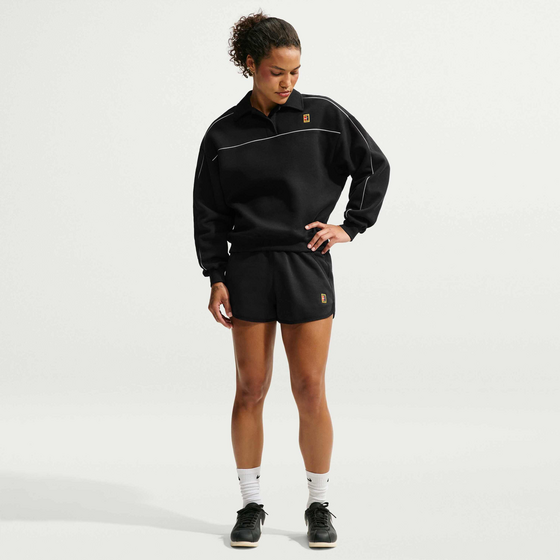 NIKE Women's Long-sleeve Fleece Tennis Top Nikecourt Court Collection på