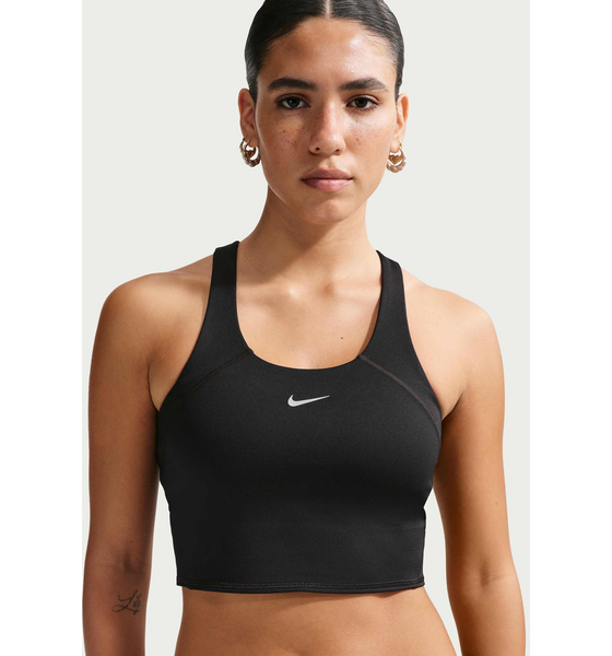 NIKE Women's Medium-support Cropped Sports Bra Tank Top Tempo på