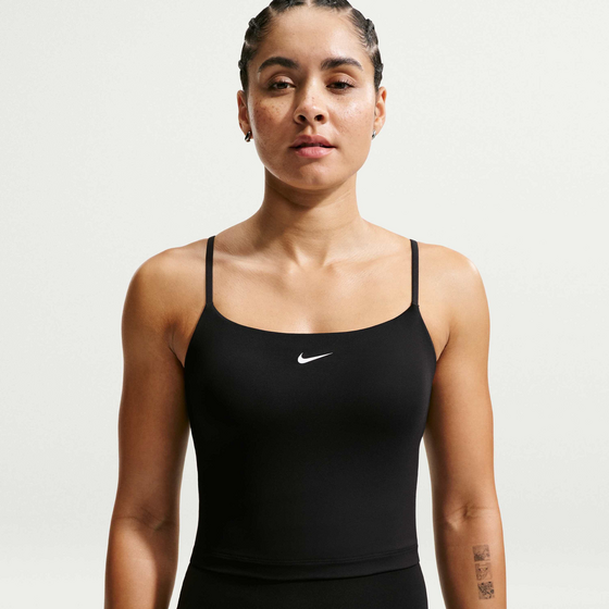 NIKE Women's Medium-support Padded Adjustable Sports Bra Tank Top One på