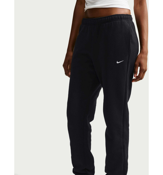 NIKE Women's Mid-rise Cuffed Trousers Studio Fleece Medium Weight på