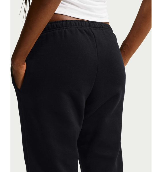 NIKE Women's Mid-rise Cuffed Trousers Studio Fleece Medium Weight på