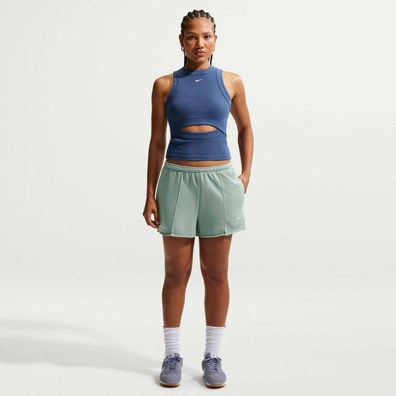 NIKE Women's Mid-rise French Terry Shorts Sportswear Chill Terry på
