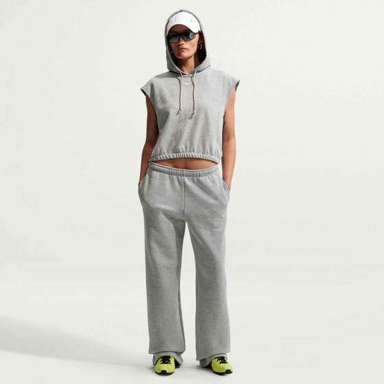 NIKE W STUDIO FLEECE MID-RISE PANTS på