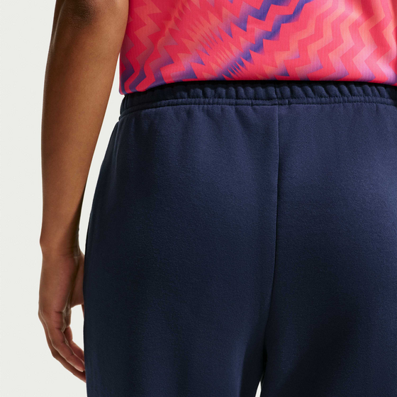 NIKE Women's Mid-rise Open-hem Trousers Studio Fleece Medium Weight på