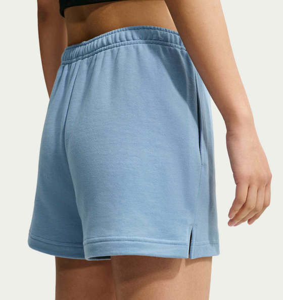 NIKE Women's Mid-rise Shorts Studio Fleece Lightweight 'french Terry' på
