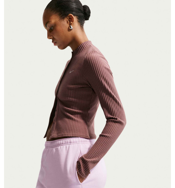 NIKE Women's Mid-rise Shorts Studio Fleece Medium Weight på