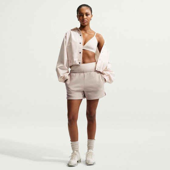 NIKE Women's Mid-rise Shorts Studio Fleece Medium Weight på