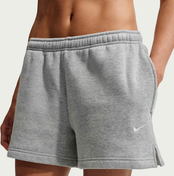 NIKE Women's Mid-rise Shorts Studio Fleece Medium Weight på