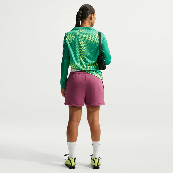 NIKE Women's Mid-rise Shorts Studio Fleece Medium Weight på