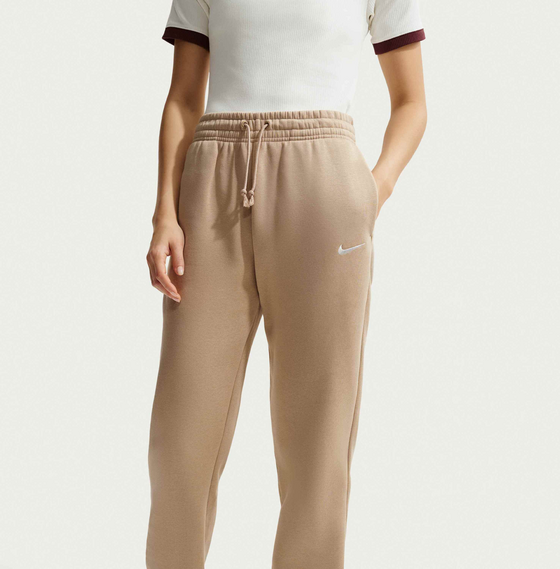 NIKE Women's Mid-rise Tracksuit Bottoms Sportswear Phoenix Fleece på