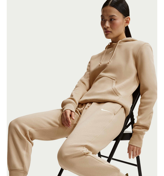 NIKE Women's Mid-rise Tracksuit Bottoms Sportswear Phoenix Fleece på