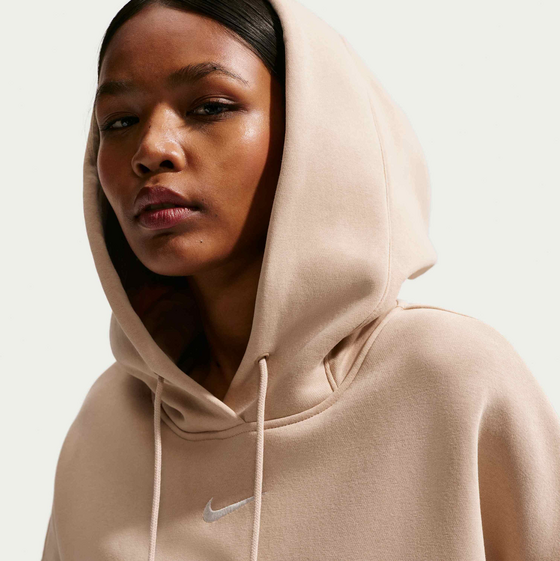 NIKE Women's Over-oversized Pullover Hoodie Sportswear Phoenix Fleece på