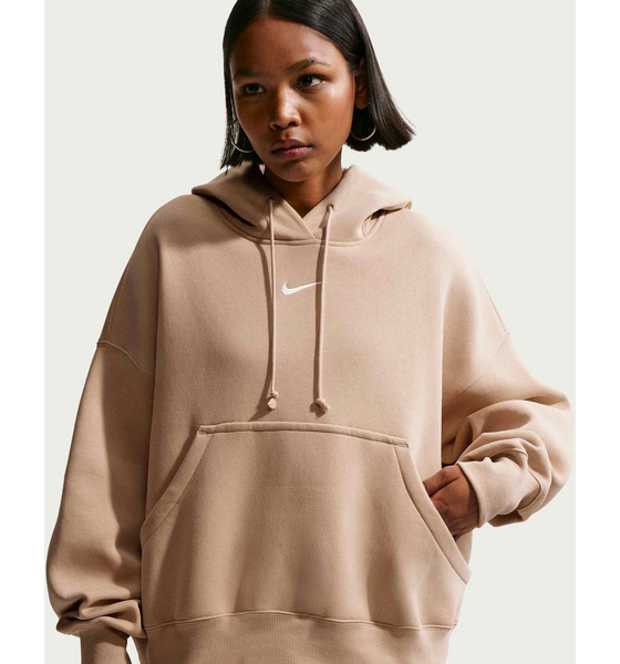 NIKE Women's Over-oversized Pullover Hoodie Sportswear Phoenix Fleece på