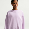 NIKE Women's Oversized Crew-neck Sweatshirt Studio Fleece Medium Weight på