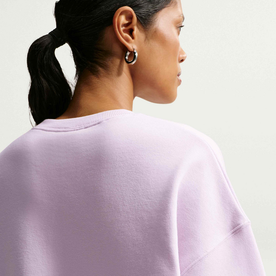 NIKE Women's Oversized Crew-neck Sweatshirt Studio Fleece Medium Weight på