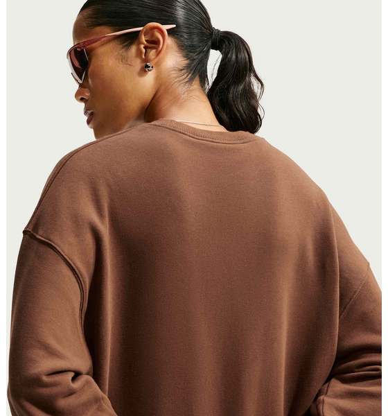 NIKE Women's Oversized Crew-neck Sweatshirt Studio Fleece Medium Weight på