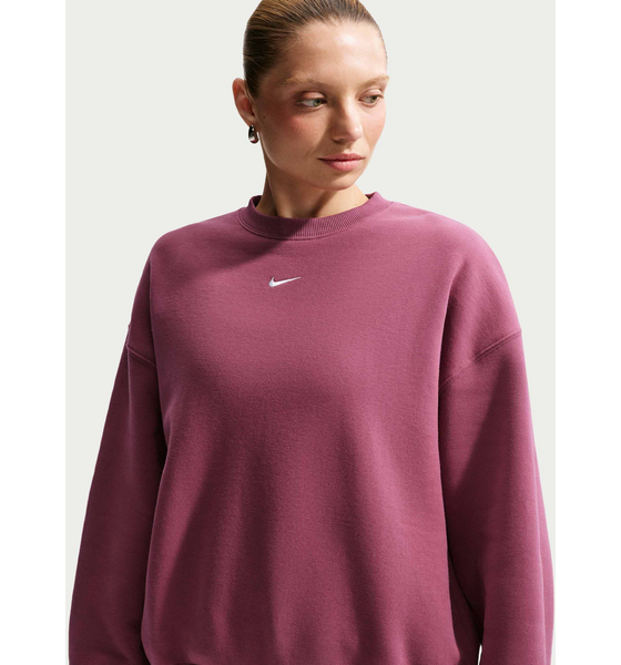 NIKE Women's Oversized Crew-neck Sweatshirt Studio Fleece Medium Weight på
