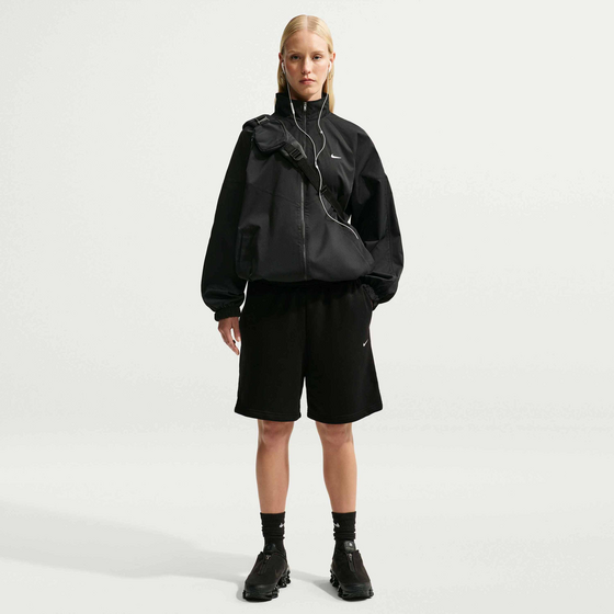 NIKE Women's Oversized High-rise Shorts Studio Fleece Medium Weight på